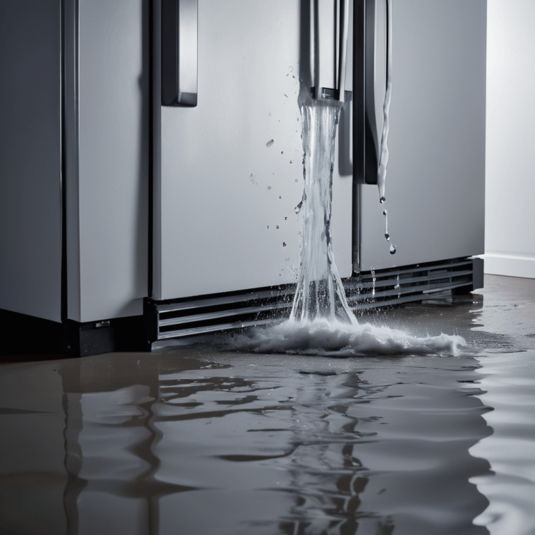 Refrigerator Leaking Water: Causes & Quick Fixes